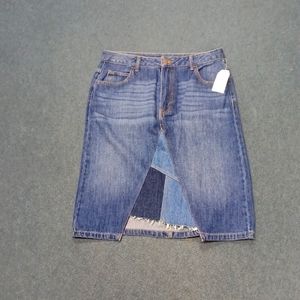 Time and Tru denim skirt size 12